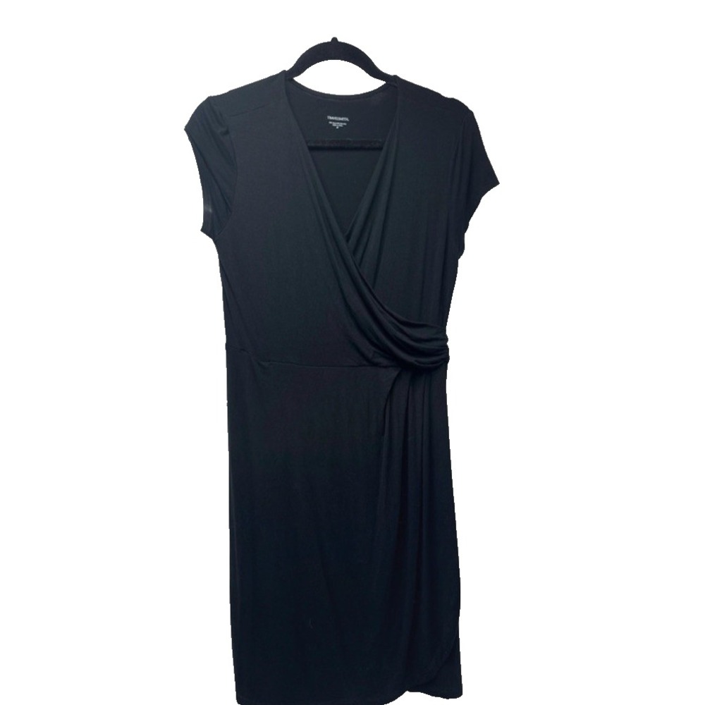 Travel Smith Faux Wrap Knit Dress Size Small